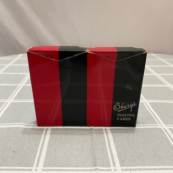 1958 Stig Lindberg Oberg & Son 2 Deck Playing Cards 465 Comedia Sweden Rare MCM - Picture 2 of 12